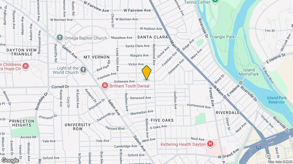 328 Delaware Ave Map and Location Details