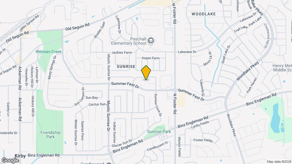 6003 Meadow Sunrise Dr Map and Location Details