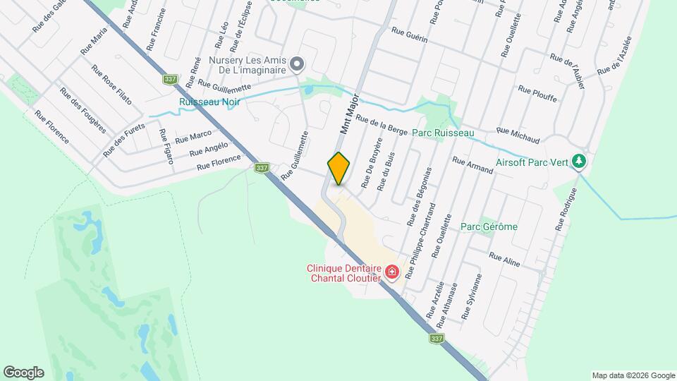 5540 Du Bocage Rue Map and Location Details