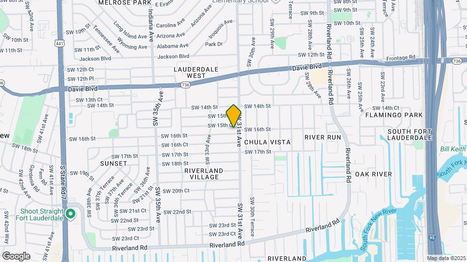 3105 SW 16th St Map and Location Details