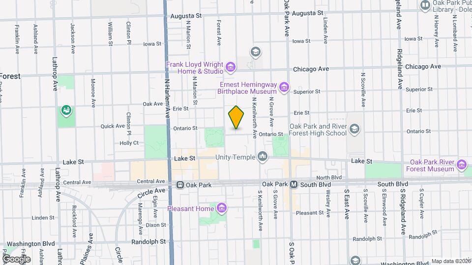 930 Ontario St Map and Location Details