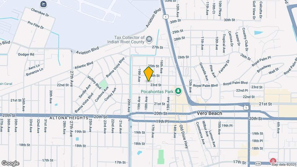 1748 23rd St Map and Location Details
