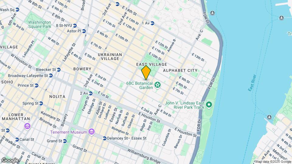 536 E 6th St Mapa y Detalles de la Ubicación