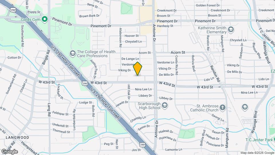 5703 De Milo Dr Map and Location Details