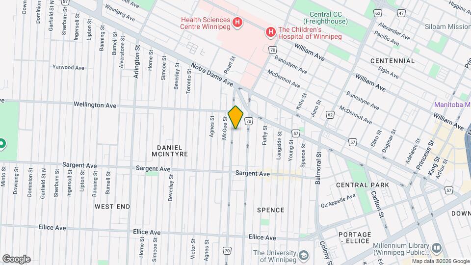 665 Maryland St Map and Location Details