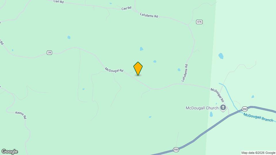 12400 McDougal Rd Map and Location Details