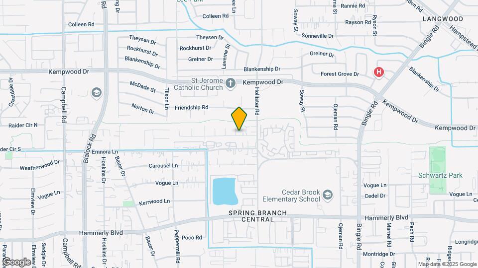 2502 Knoll St Map and Location Details
