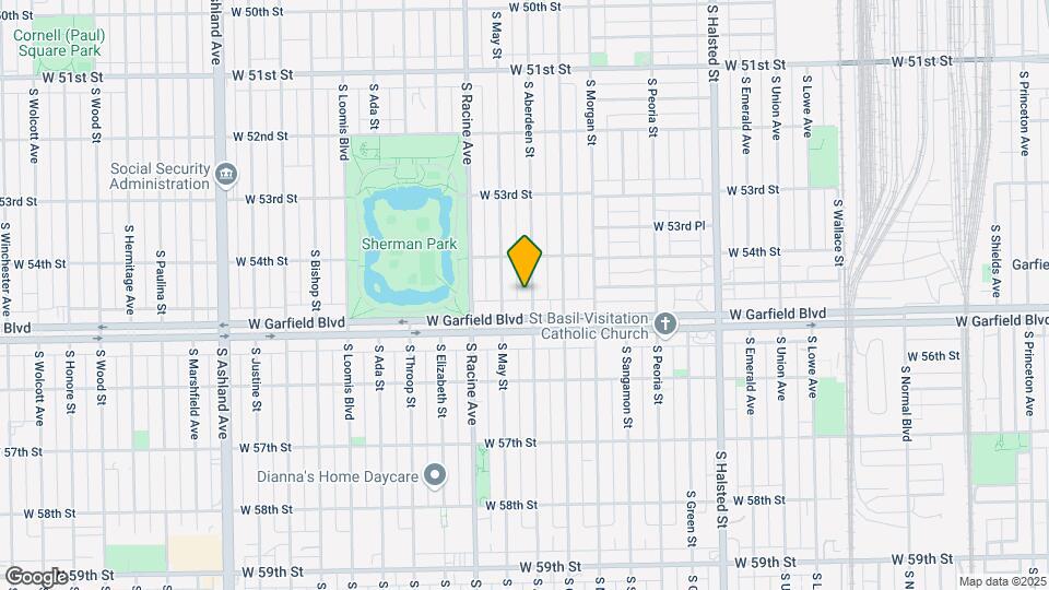 5436 S Aberdeen St, Unit 2 Mapa y Detalles de la Ubicación