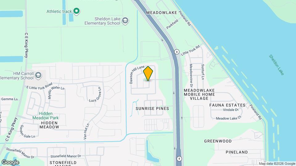 9927 Sanders Rose Lane Mapa y Detalles de la Ubicación