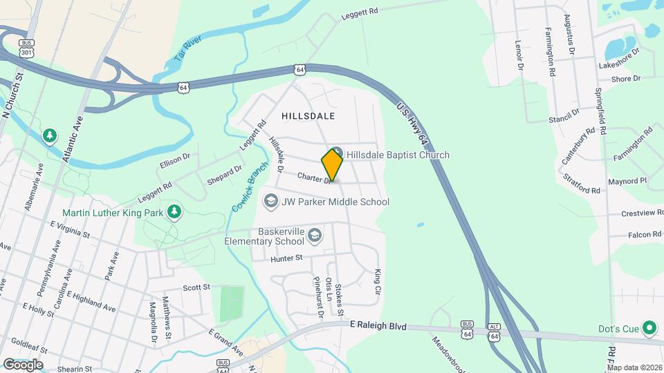 1577 Charter Dr Map and Location Details