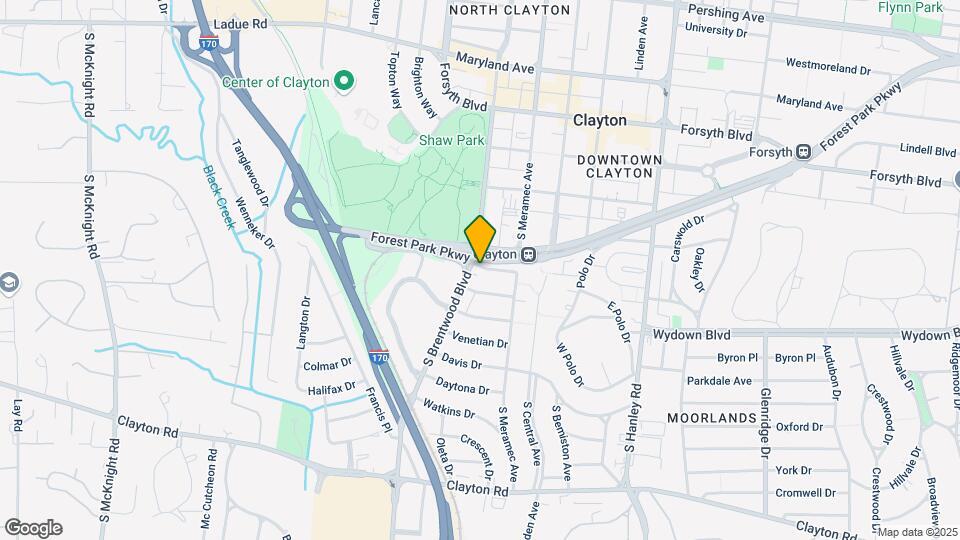 402 S Brentwood Blvd Mapa y Detalles de la Ubicación