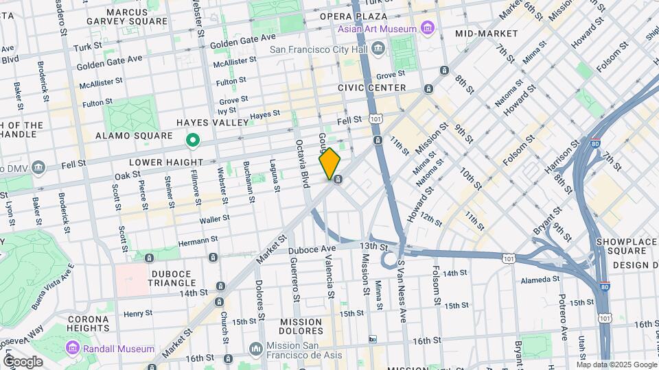 1700 Market St Map and Location Details