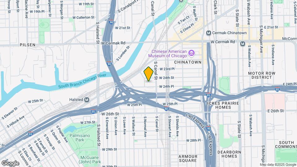 2415 S Normal Ave Map and Location Details