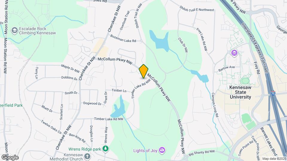 3445 Timber Lake Rd NW Map and Location Details