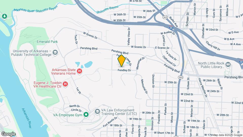 2102 Fendley Dr Map and Location Details