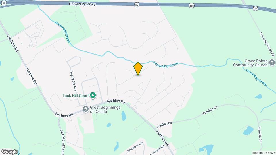2805 Brookton Ln SE Map and Location Details