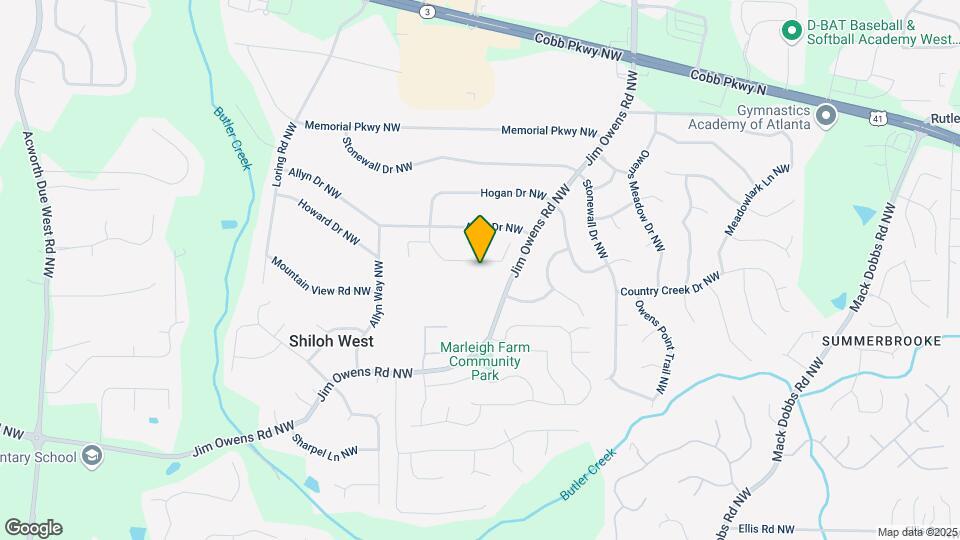 2793 Magnolia Creek Dr NW Map and Location Details