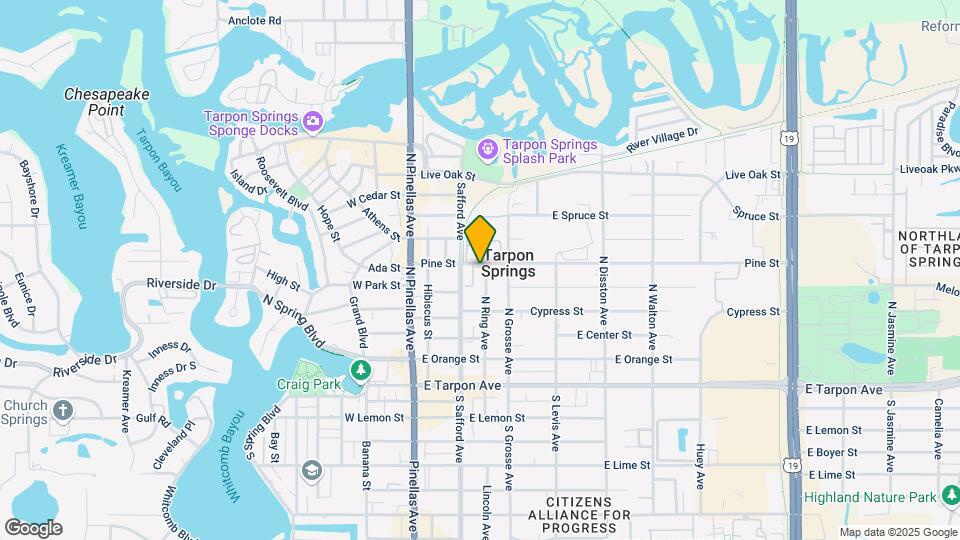 423 N Ring Ave Map and Location Details