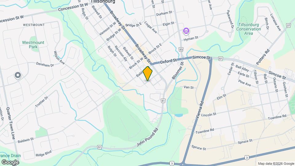 Cozy Apartment in Tillsonburg!! Map and Location Details