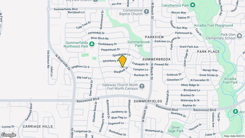 4129 Shagbark St Map and Location Details
