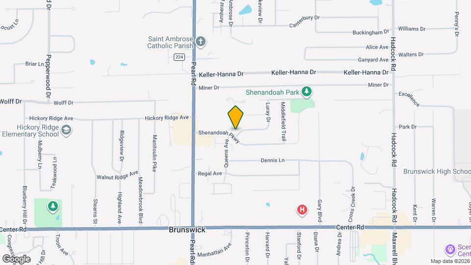 1139 Lake Meadow Ln Map and Location Details