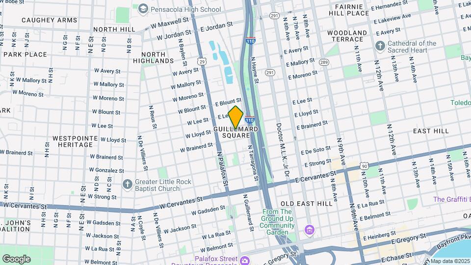 1202 Guillemard St Map and Location Details