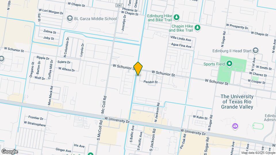 621 Jasper St Mapa y Detalles de la Ubicación