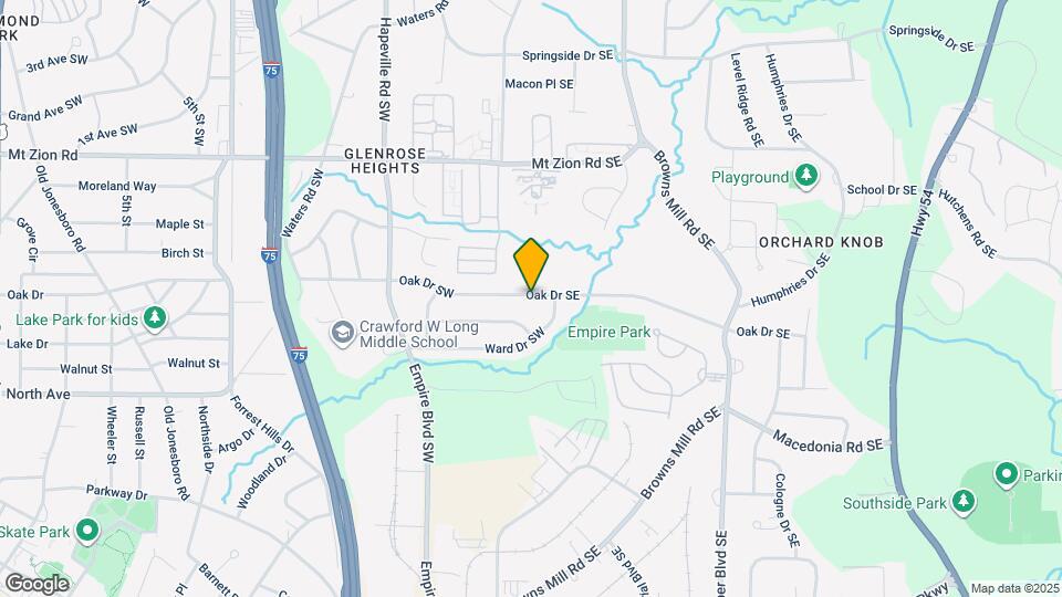 185 Oak Dr SW Map and Location Details