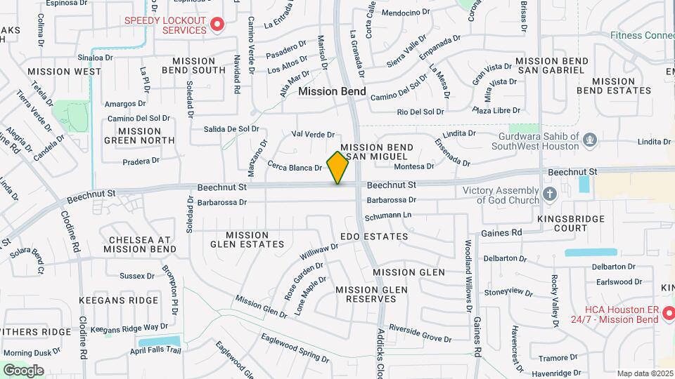 15827 Beechnut St Map and Location Details