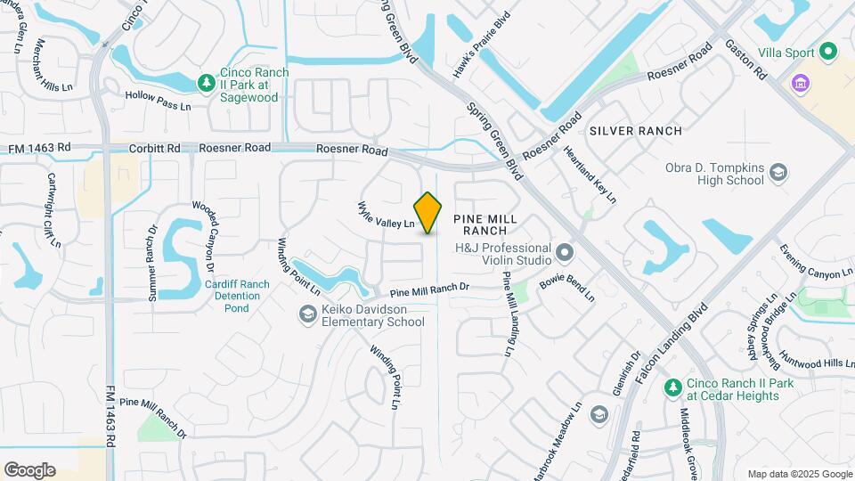 3603 Quail Springs Ln Map and Location Details