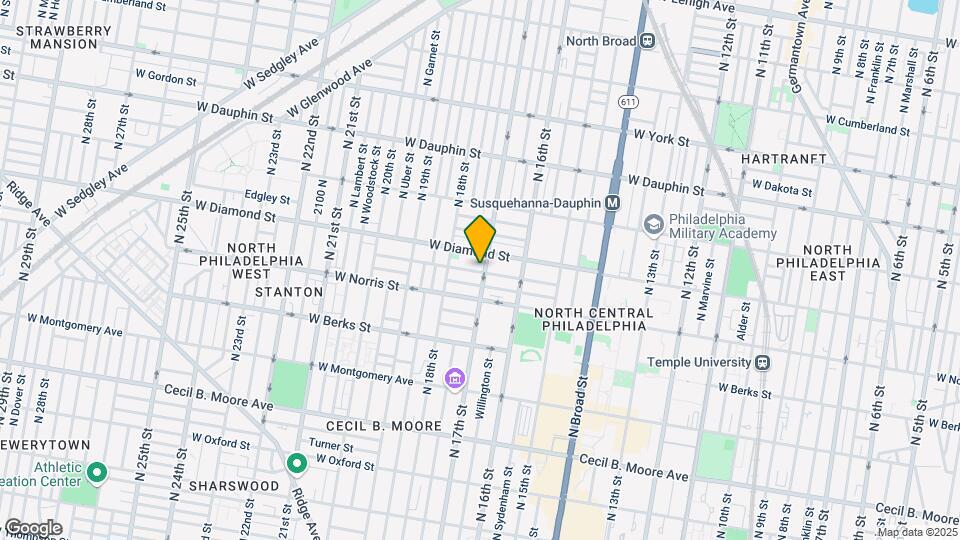 2028 N 17th St Mapa y Detalles de la Ubicación