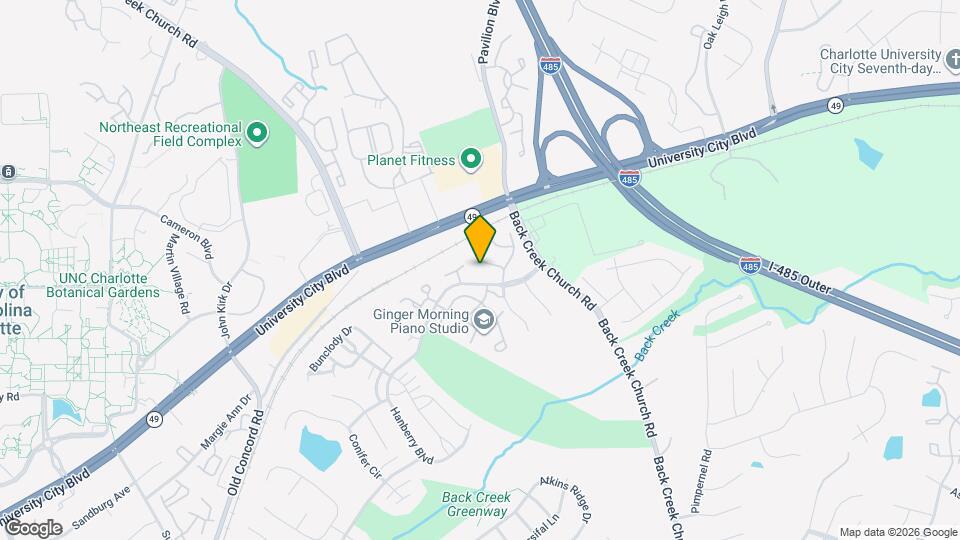 10142 Forest Landing Dr Map and Location Details