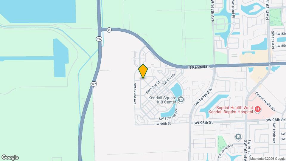 17070 SW 91st St Map and Location Details