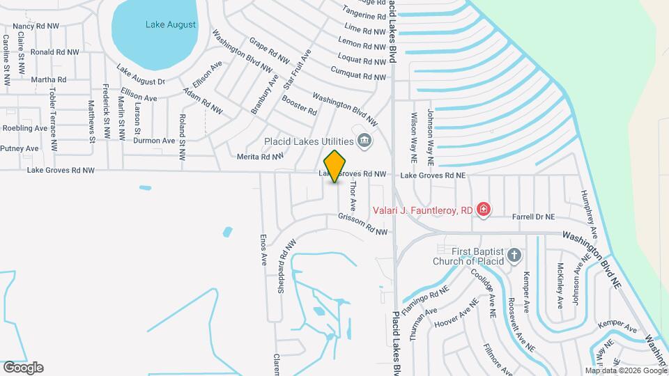 113 Glenn Ave NW Map and Location Details