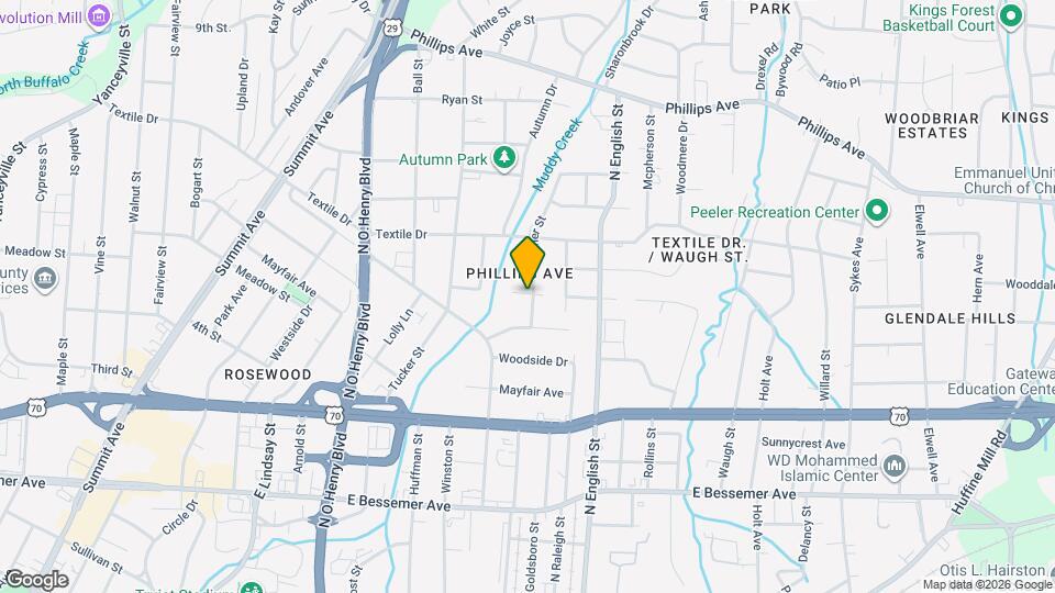 1235 Elmer St Map and Location Details