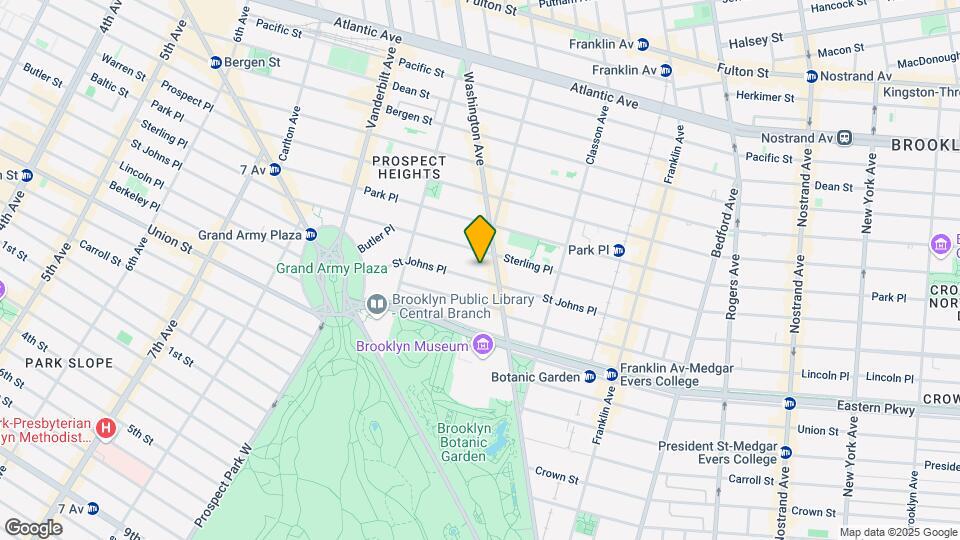 417 St Johns Place Mapa y Detalles de la Ubicación