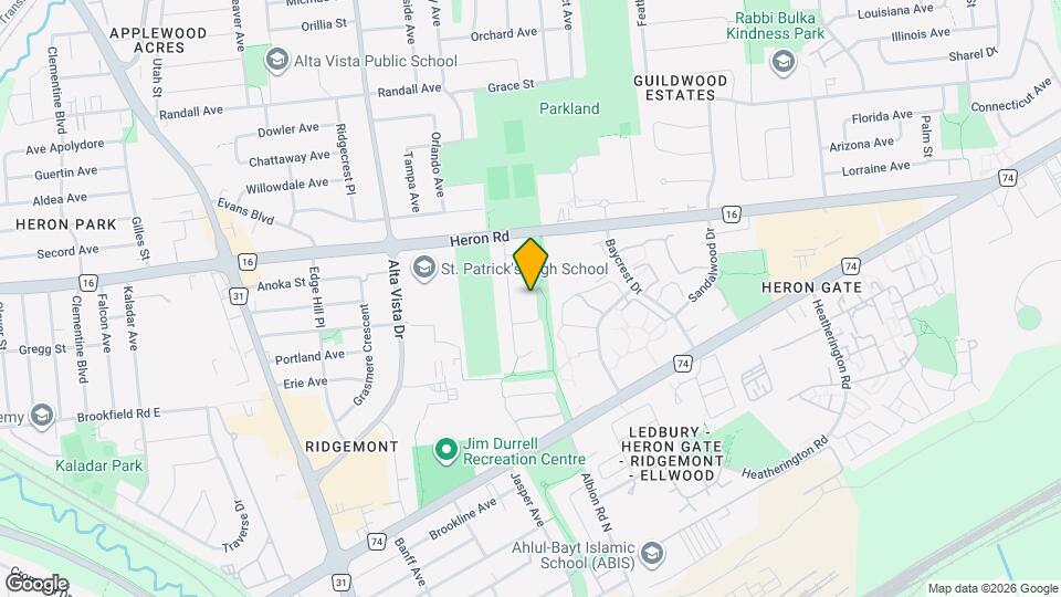 242 Colbert Crescent Map and Location Details