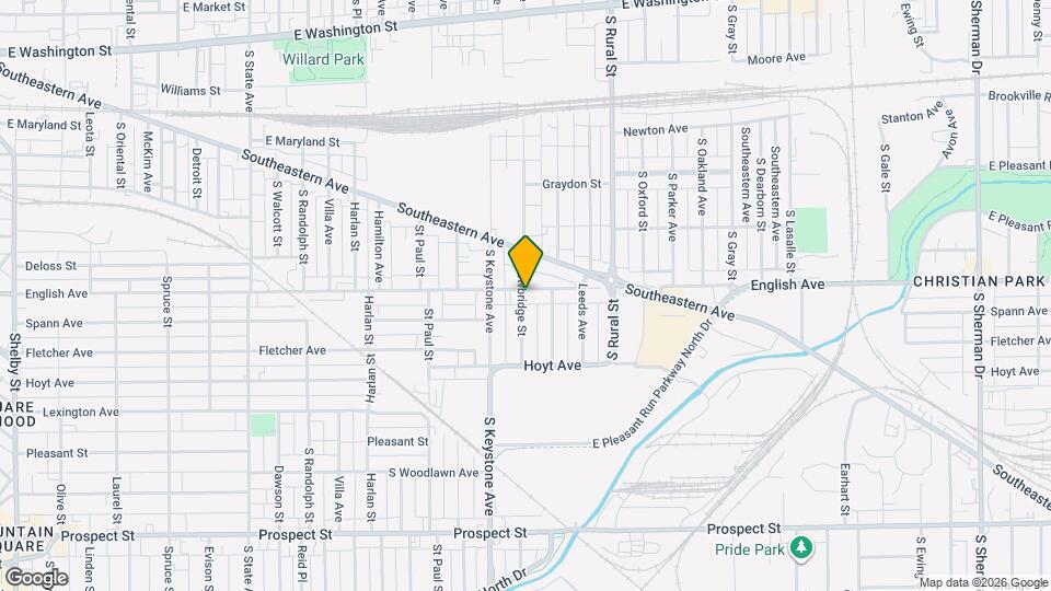 2501 English Ave, Unit 2501 Map and Location Details