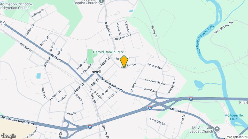 308 Caroline Ave Map and Location Details