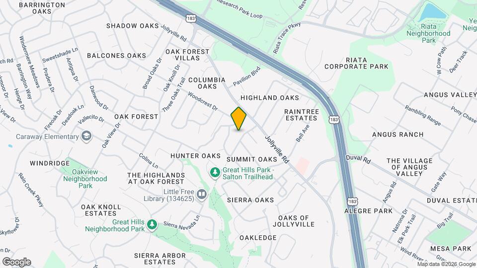 11604 Sierra Nevada Ln Map and Location Details