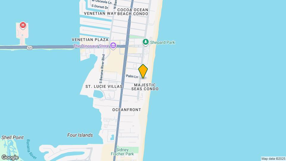 Dolphin Beach Condominiums Map and Location Details