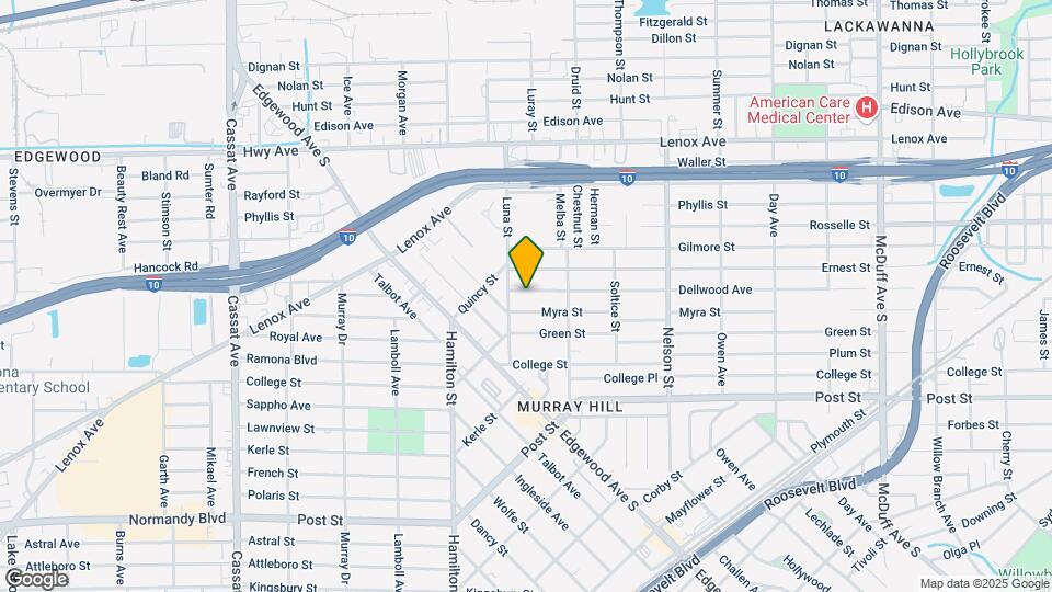 4050 Dellwood Ave Map and Location Details