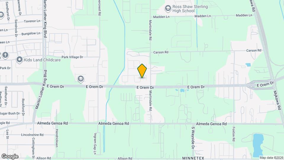 12419 Early Morning Dr Map and Location Details