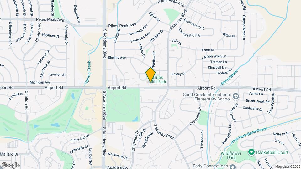4123 Husted Mill Ct Map and Location Details