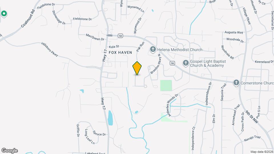 2236 Pup Run, Unit 2096 Map and Location Details