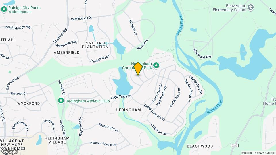 2105 Metacomet Way Map and Location Details