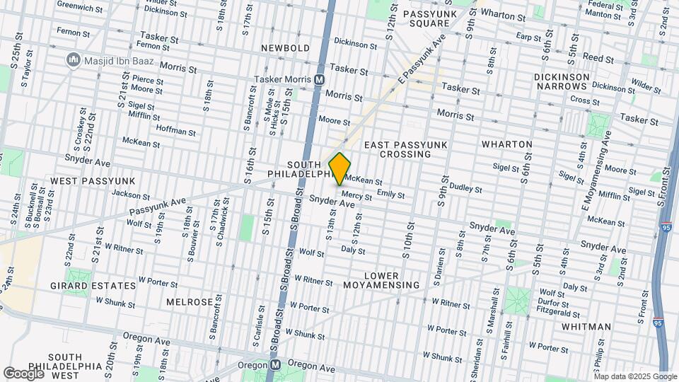 2025 S 13th St Mapa y Detalles de la Ubicación