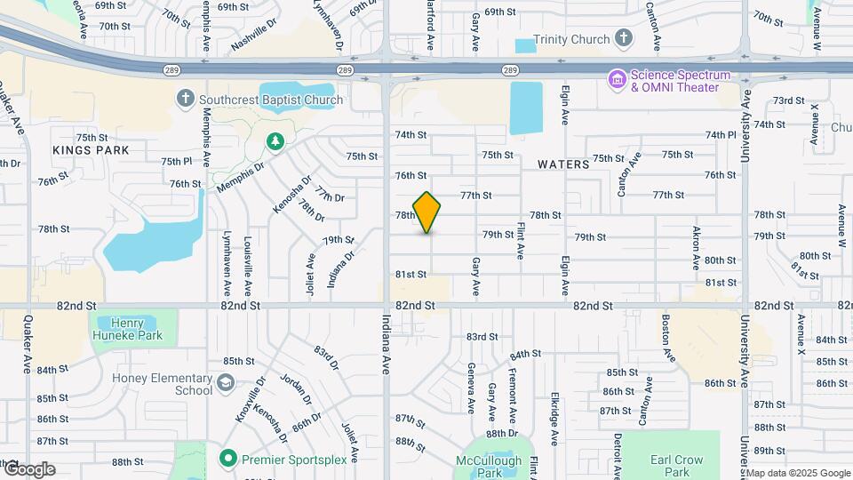 3301 79th St, Unit B Map and Location Details