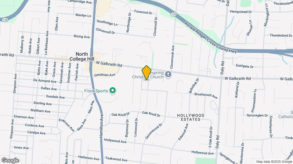 6827 Richard Ave Map and Location Details