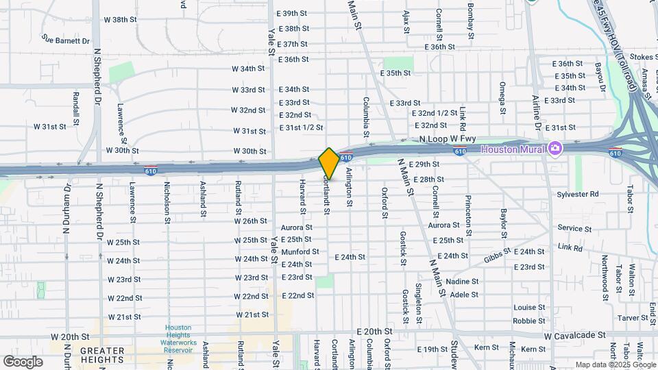 2736 Cortlandt St Mapa y Detalles de la Ubicación